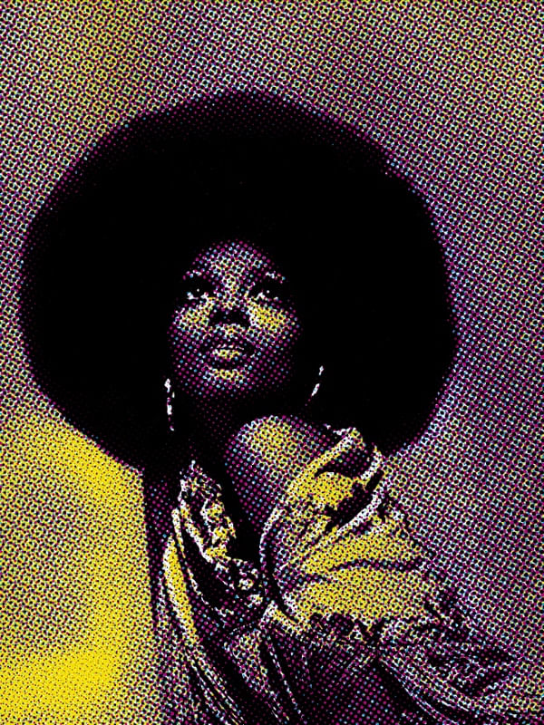 DIANA ROSS MOIRÉ