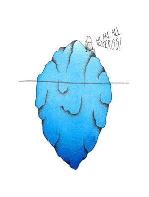 WE ARE ALL ICEBERGS