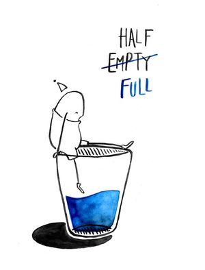HALF EMPTY / FULL