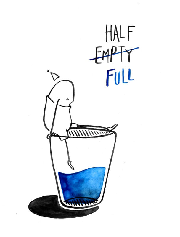 HALF EMPTY / FULL