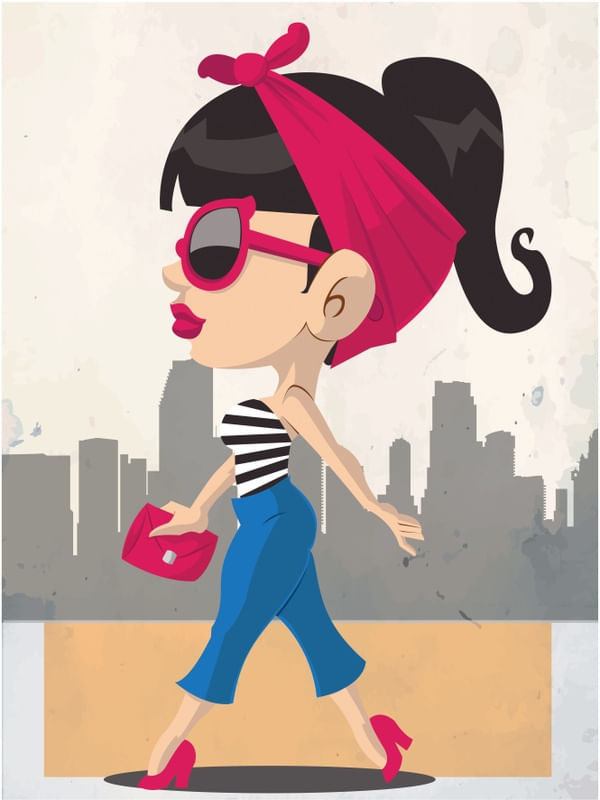 SHE WALKS