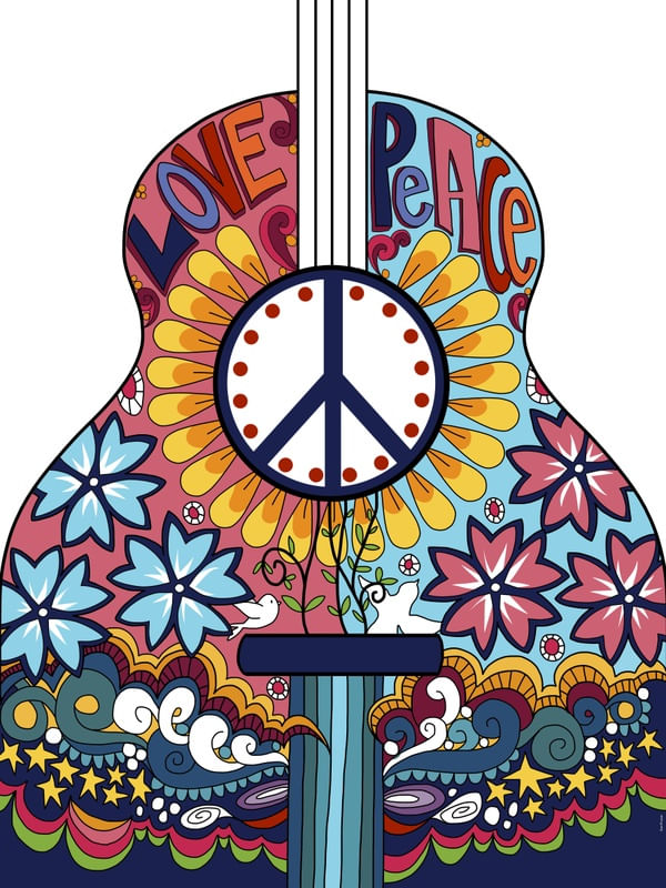 VIOLÃO HIPPIE I