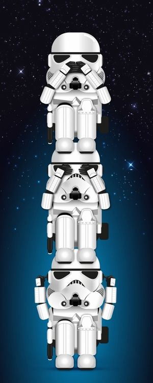 TOTEM STORMTROOPER STAR WARS
