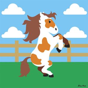 CAVALO MALHADO