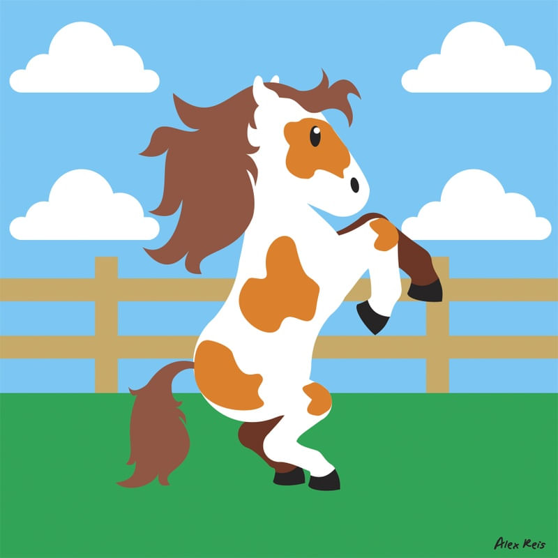 CAVALO MALHADO