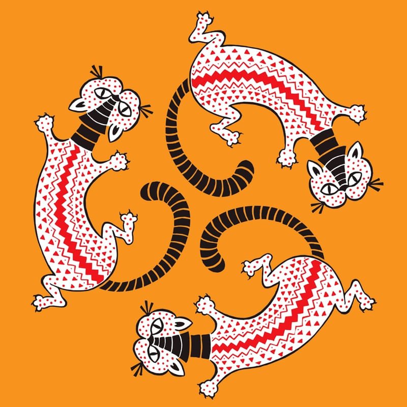 MANDALA DE GATOS III