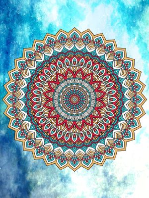 COLOR MANDALA III