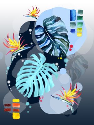 TROPICAL LEAF