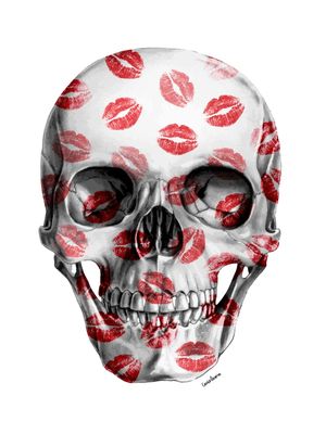 KISSES SKULL