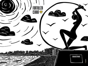IRACEMA FORTALEZA XILOGRAVURA