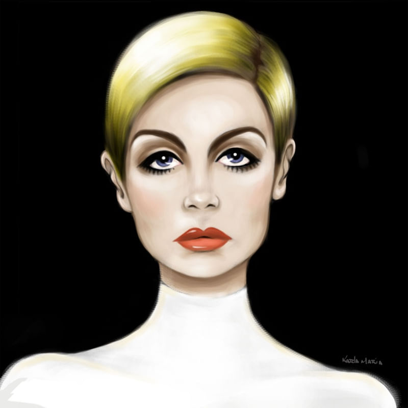 GAROTA COM OLHOS DE TWIGGY