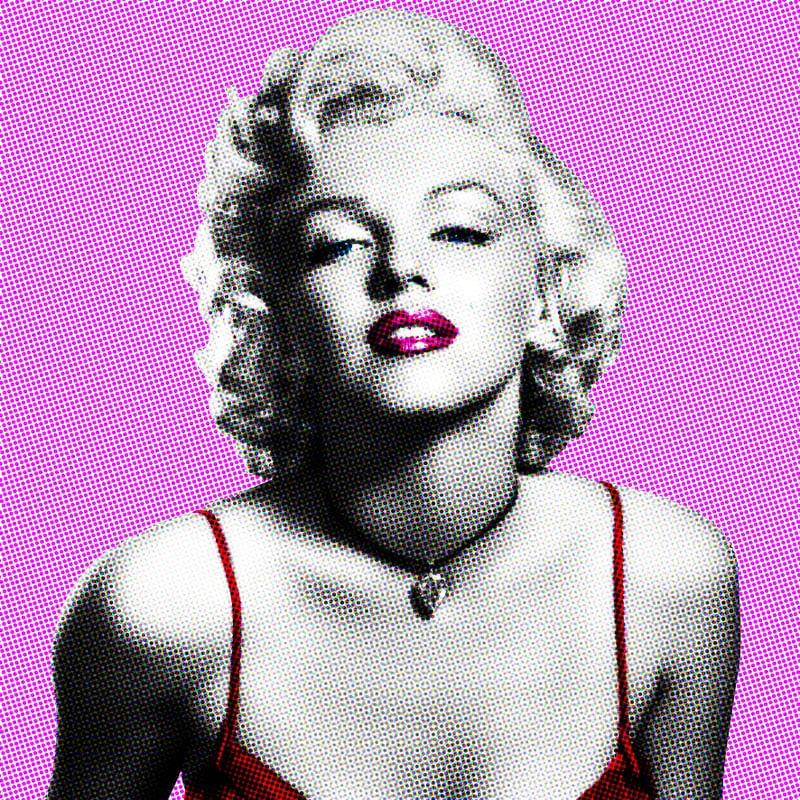 MARILYN MONROE PINKPOP