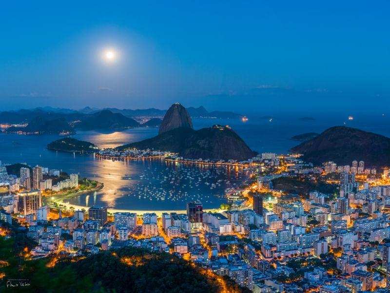 PAISAGENS CARIOCAS: NASCER DA SUPER LUA