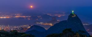 PAISAGENS CARIOCAS: NASCER DA SUPER LUA II