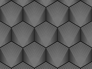 FAVO CINZA DE UMA COLMÉIA HEXAGONAL