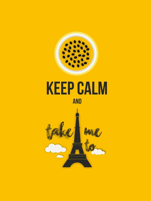 MARACUJÁ, KEEP CALM AND PARIS
