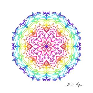 MANDALA ARCO-IRIS