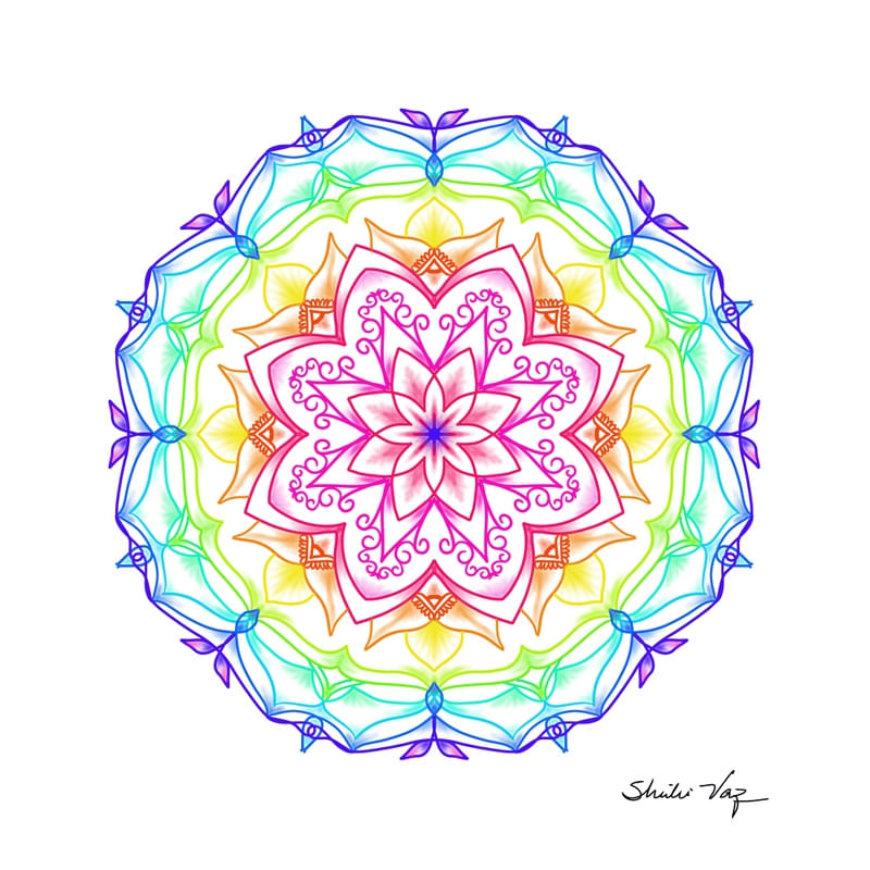 MANDALA ARCO-IRIS