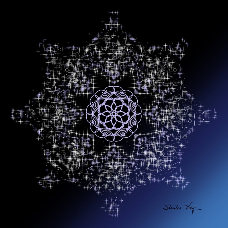 MANDALA NOITE ESTRELADA