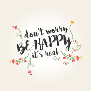 BE HAPPY I