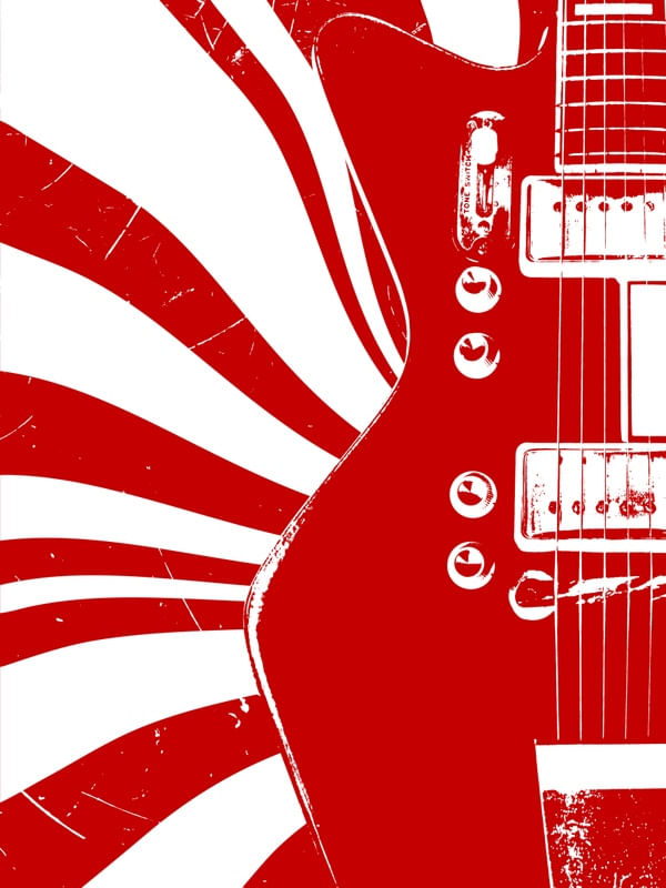 GUITARRA AIRLINE - JACK WHITE, WHITE STRIPES