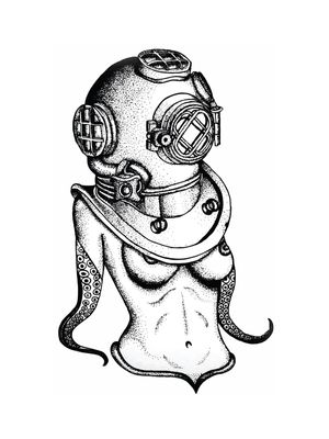 DIVING HELMET