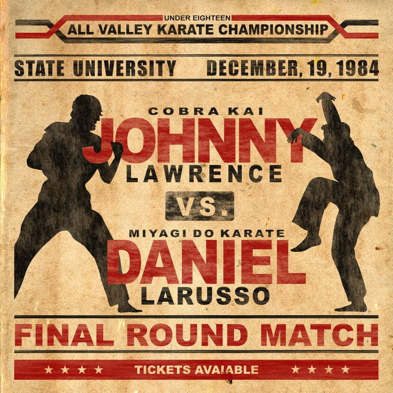 KARATE KID - FINAL FIGHT VINTAGE