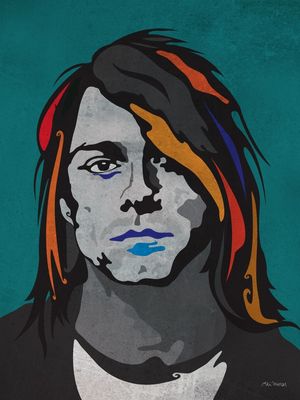 SÉRIE ROCKSTARS ALLSTARS KURT COBAIN