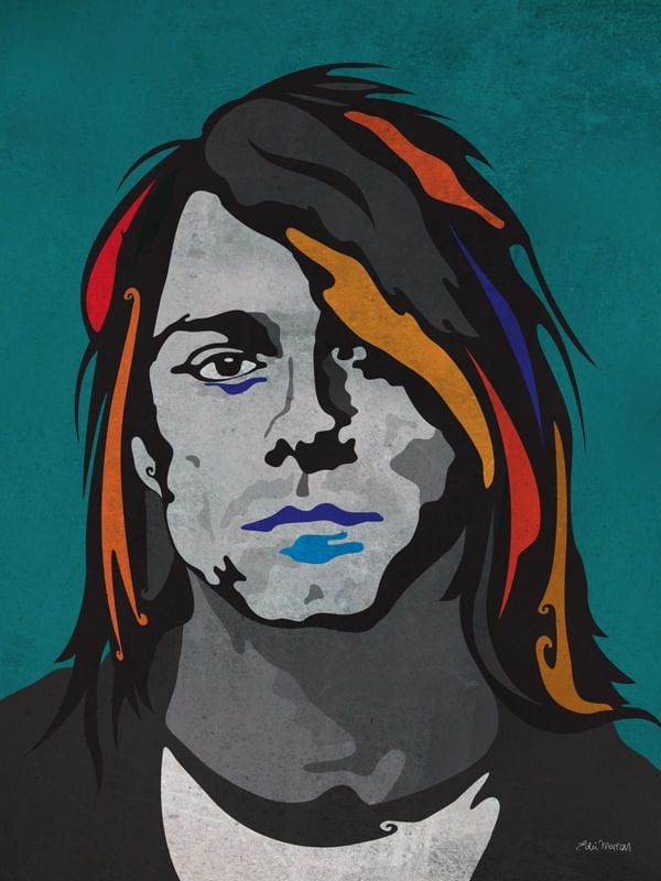 SÉRIE ROCKSTARS ALLSTARS KURT COBAIN