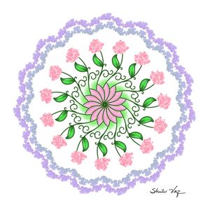 MANDALA ROSADA