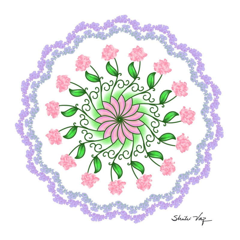 MANDALA ROSADA