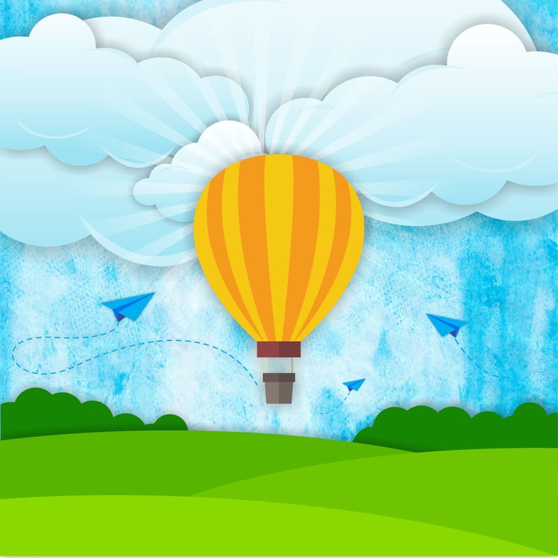 BALÃO NO CÉU