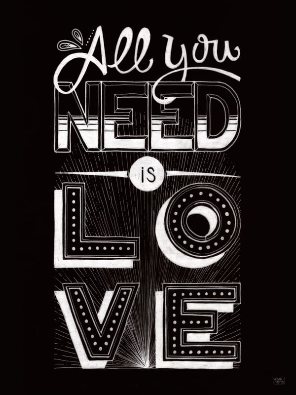 ALL YOU NEED IS LOVE BEATLES