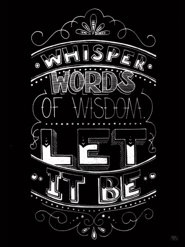 LET IT BE BEATLES