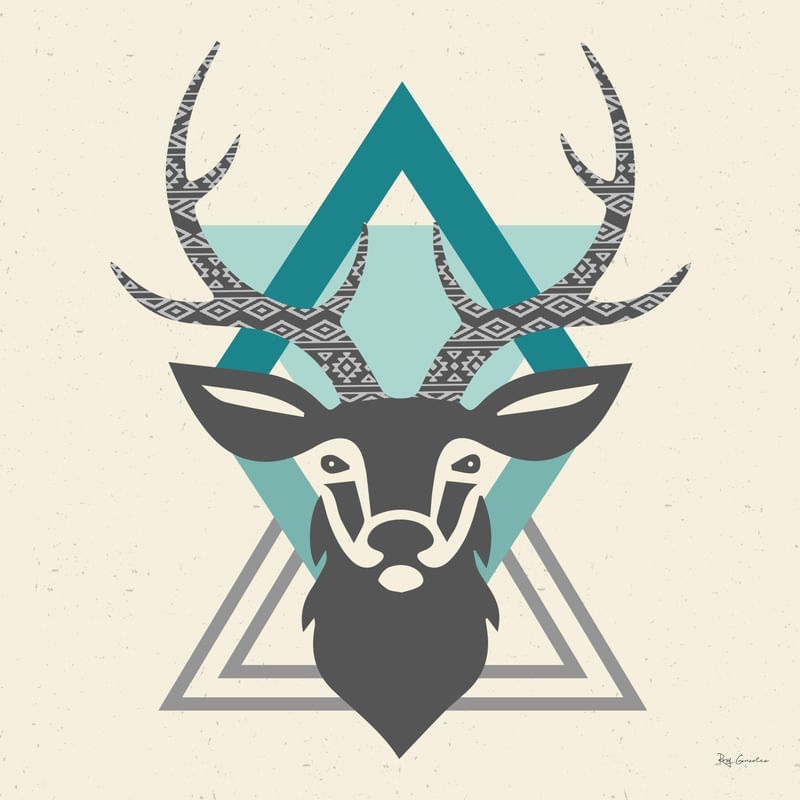 HIPSTER STYLE DEER