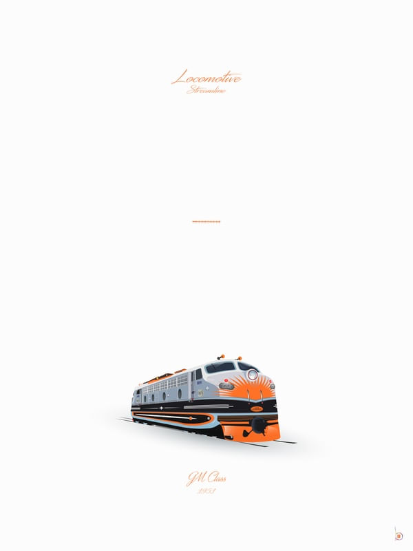 LOCOMOTIVE GM CLASS 1951