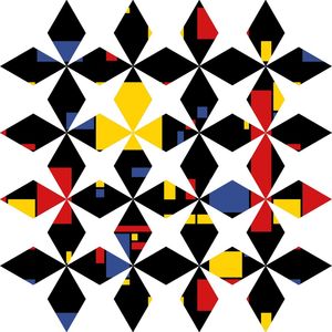 MOVIMENTO ABSTRATO - MONDRIAN