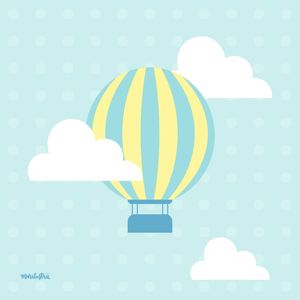 BALÃO E NUVENS