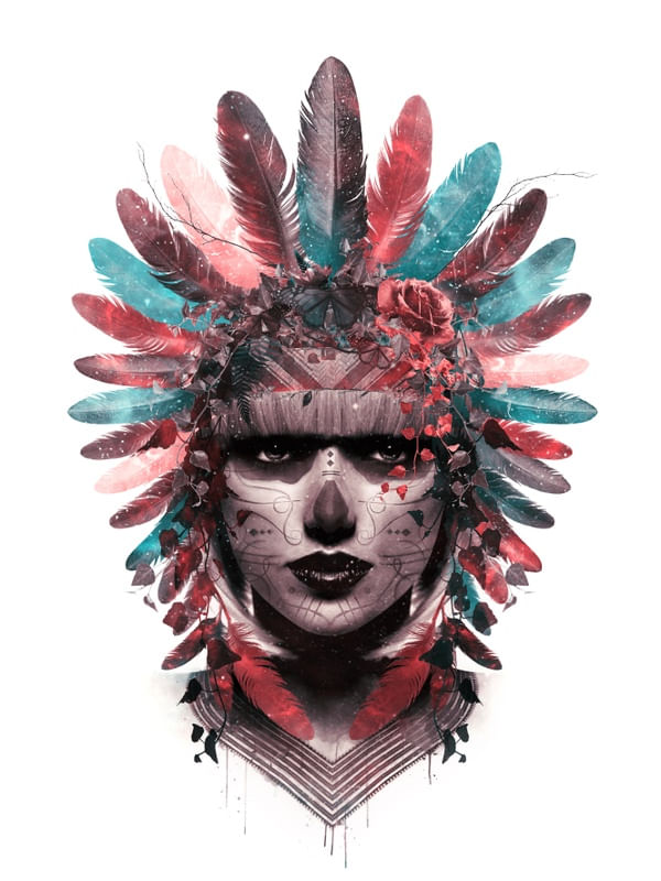 INAH - ÍNDIA E CAVEIRA MEXICANA