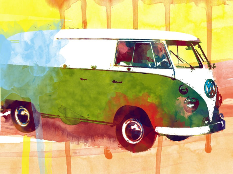 KOMBI AQUARELA