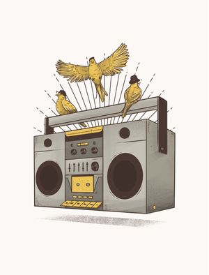THREE LITTLE BIRDS (BOOMBOX)