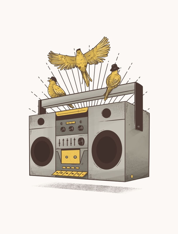 THREE LITTLE BIRDS (BOOMBOX)