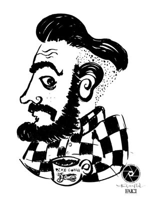 MAN COFFEELOOK