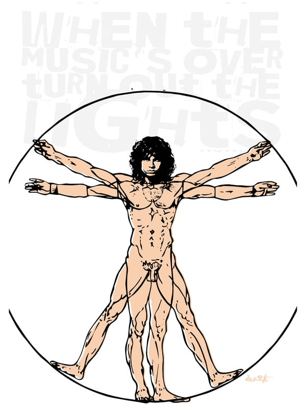 JIM MORRISON VITRUVIANO