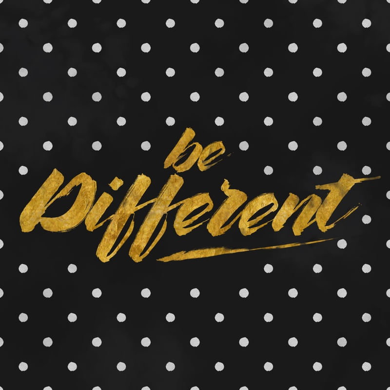 SO BE DIFFERENT