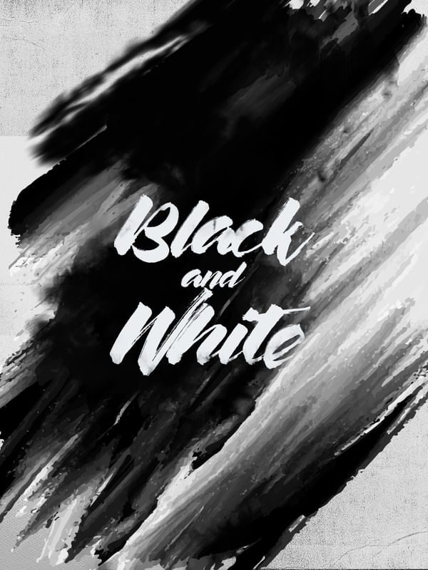 BY BLACK AND WHITE