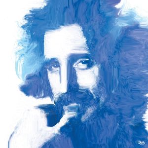 PINTURA DIGITAL FRANK ZAPPA (QUADRADO)
