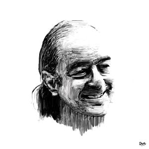 PINTURA DIGITAL VINICIUS MORAES (QUADRADO)