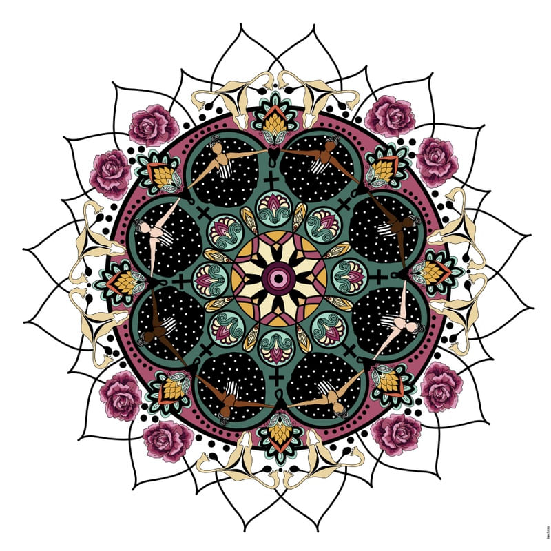 MANDALA CIRANDA DE MULHERES