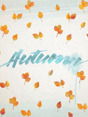 WATERCOLOR AUTUMN